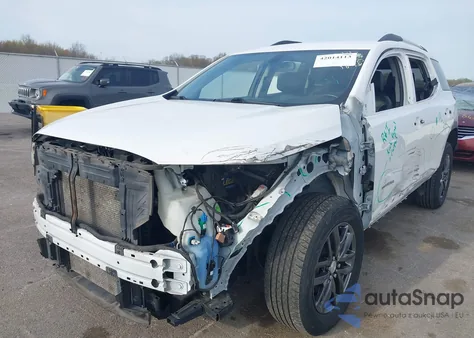 2019 GMC Acadia Slt-1 z USA, uszkodzony, nr VIN 1GKKNMLSXKZ206301